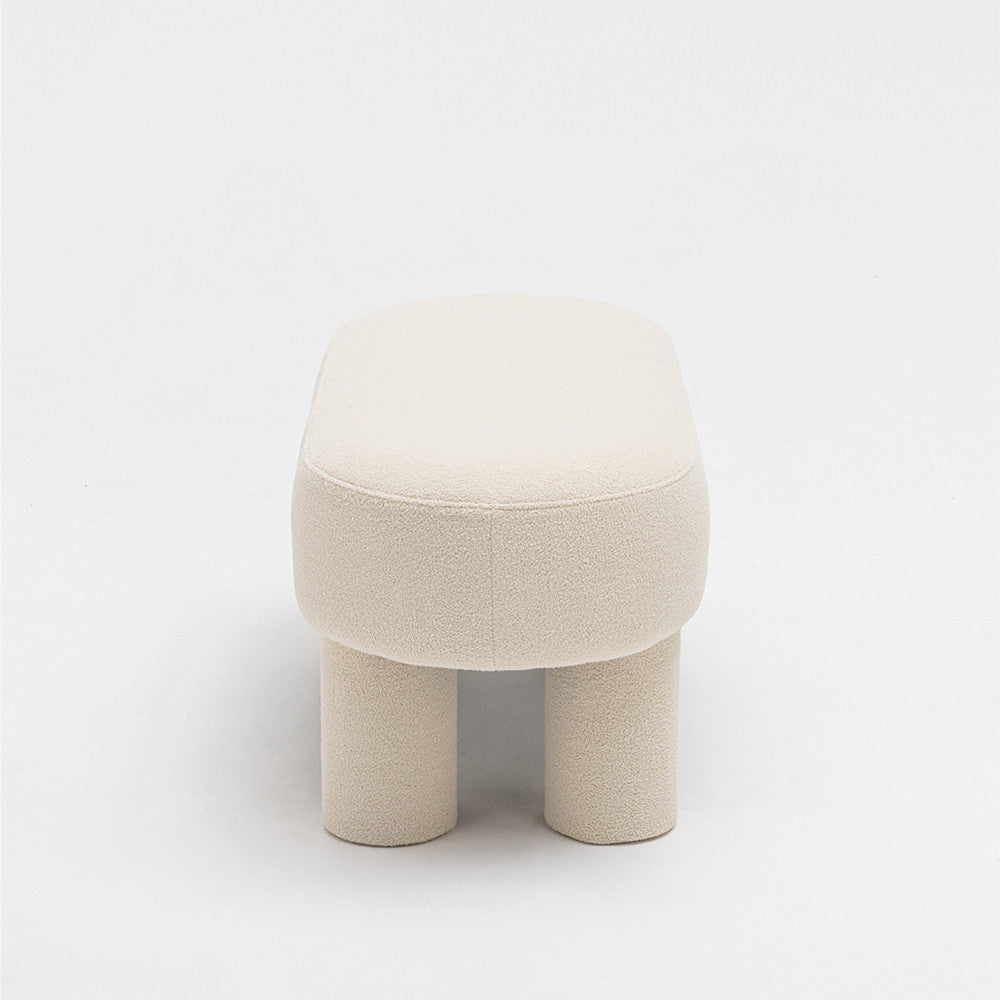 ploom-banco-redondeado-de-tela-boucle-l105cm__Crema
