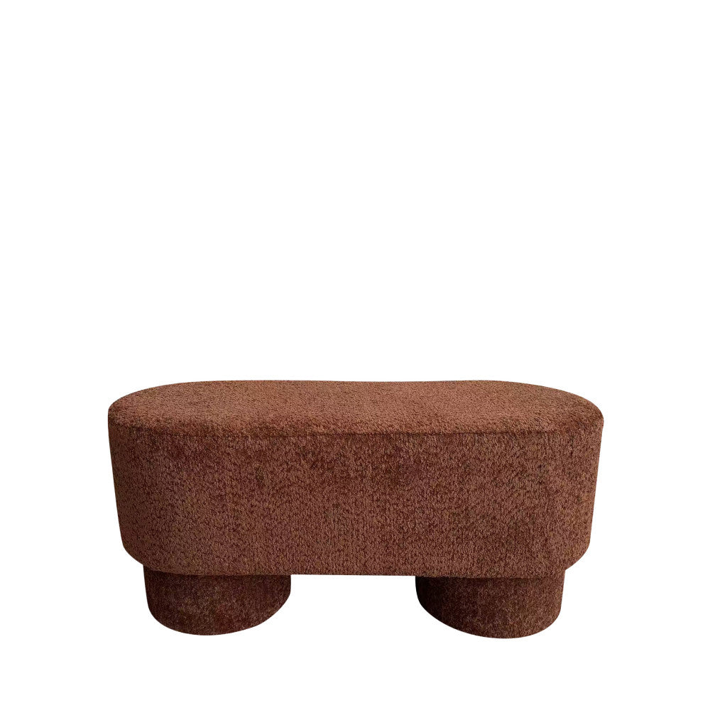 arlo-banco-redondeado-de-tela-boucle-l92cm__Óxido