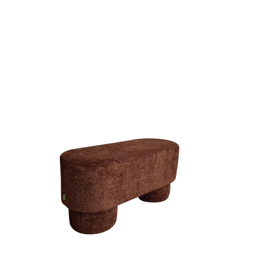 arlo-banco-redondeado-de-tela-boucle-l92cm__Óxido