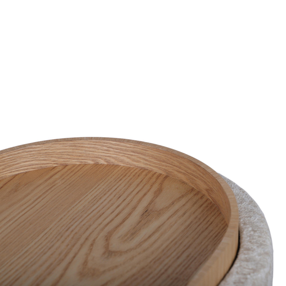 zoe-banco-ovalado-de-tela-con-tablero-y-almacenamiento-l77cm__Beige moteado