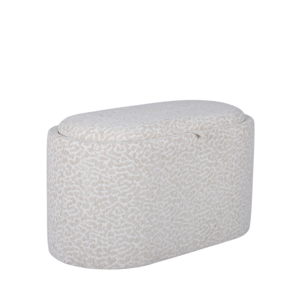 zoe-banco-ovalado-con-estampado-animal-con-tablero-y-almacenamiento-l77-cm__Beige