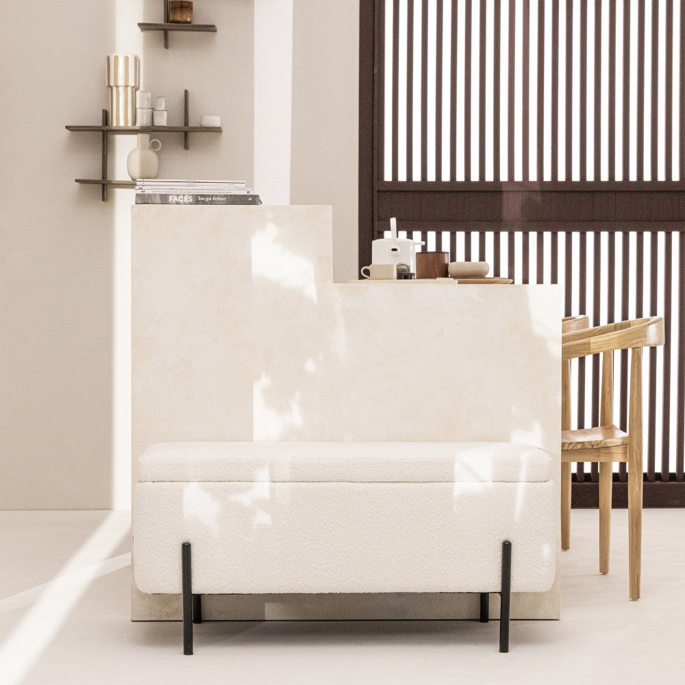 kos-banco-cofre-de-tela-rizada-y-metal-l100cm__Blanco