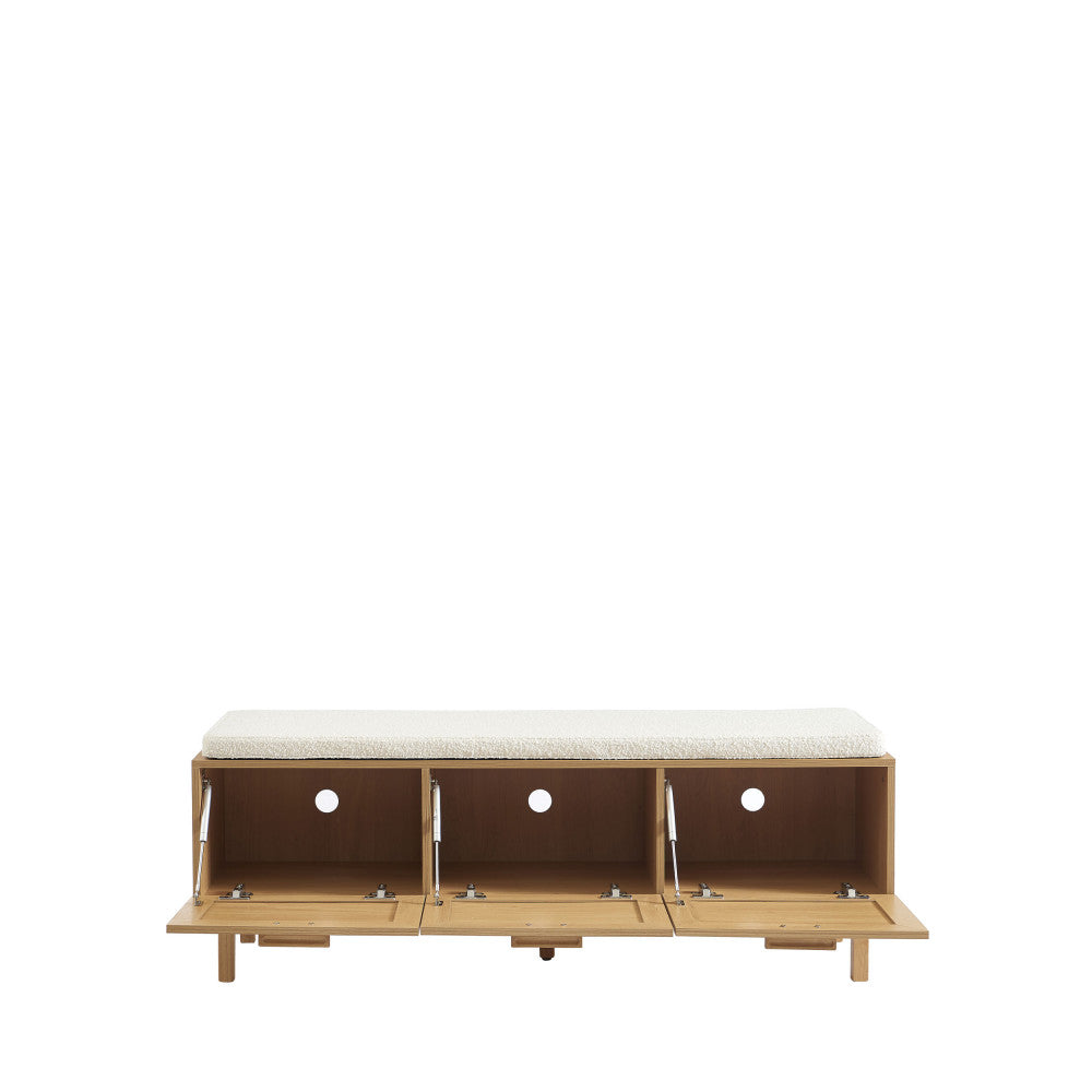 june-banco-de-entrada-con-almacenamiento-para-zapatos-de-madera-y-ratan-l140cm__Madera clara