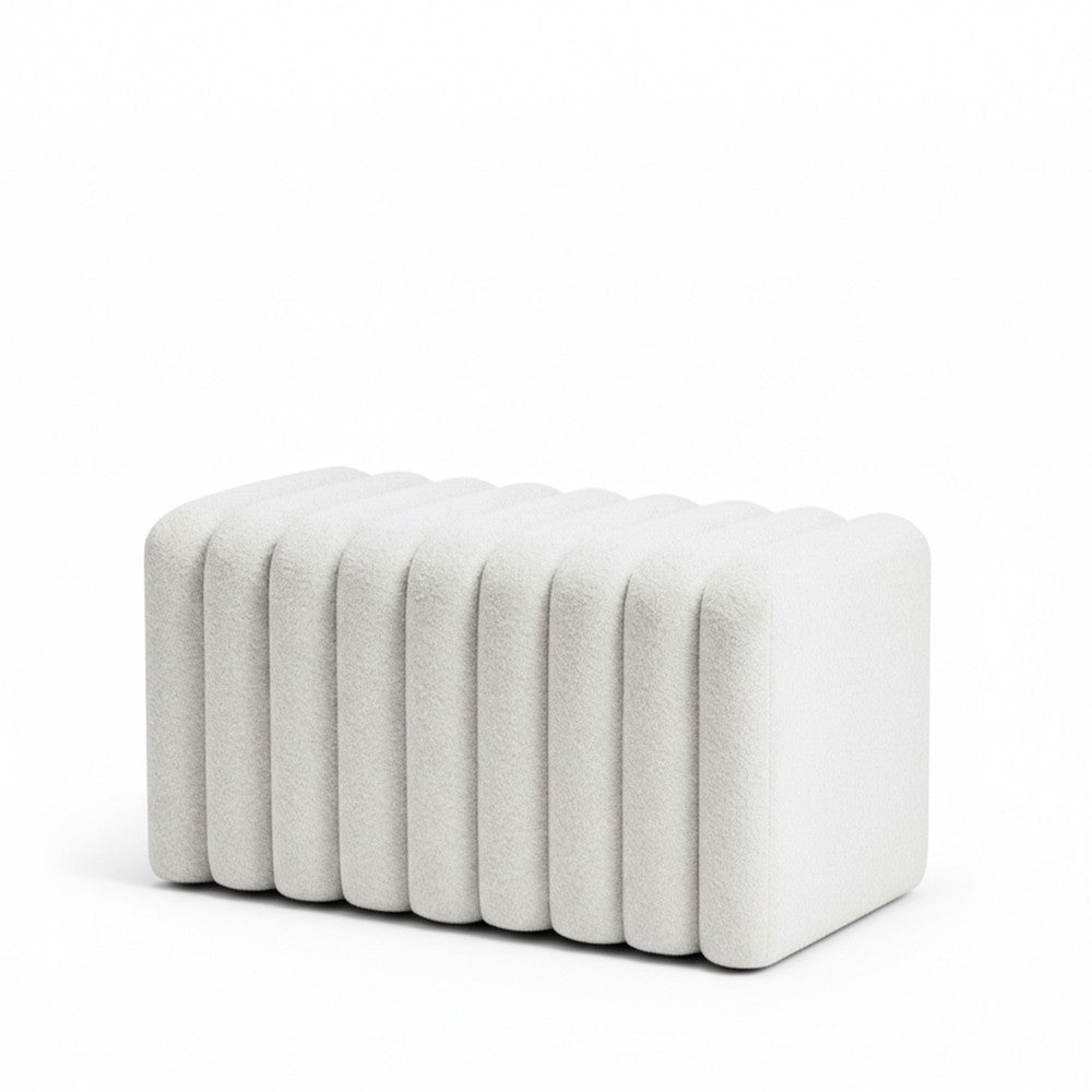 leto-banco-acolchado-de-tela-boucle-l79cm__Blanco