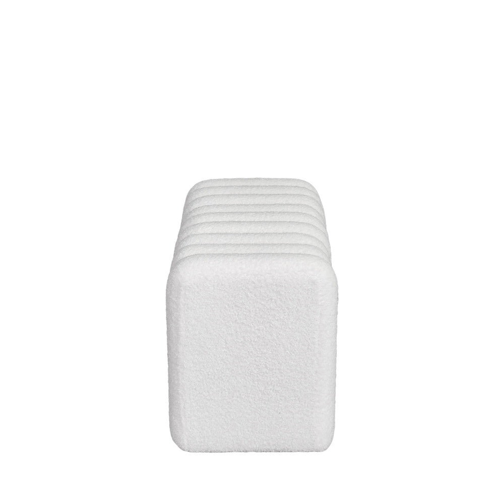leto-banco-acolchado-de-tela-boucle-l79cm__Blanco