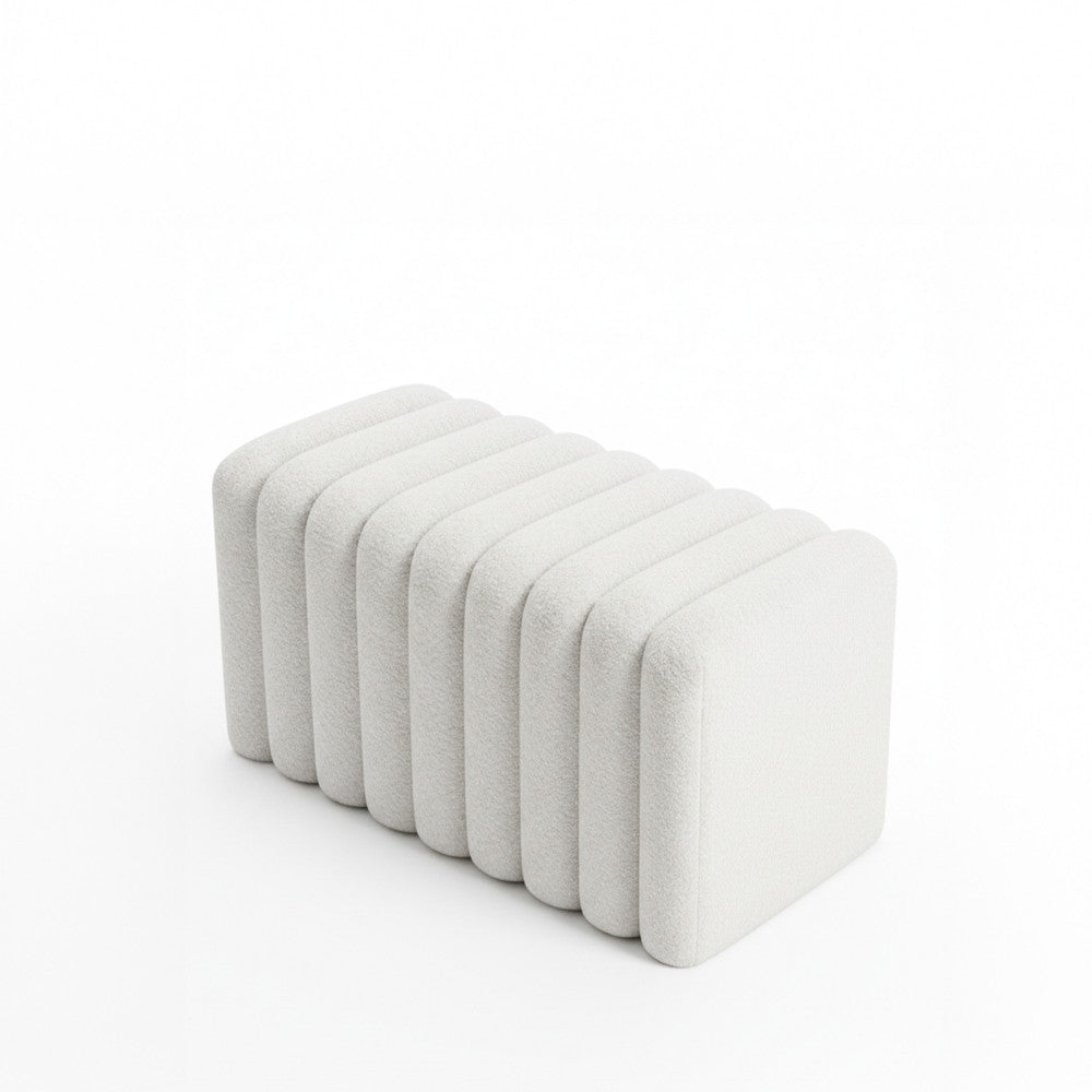 leto-banco-acolchado-de-tela-boucle-l79cm__Blanco