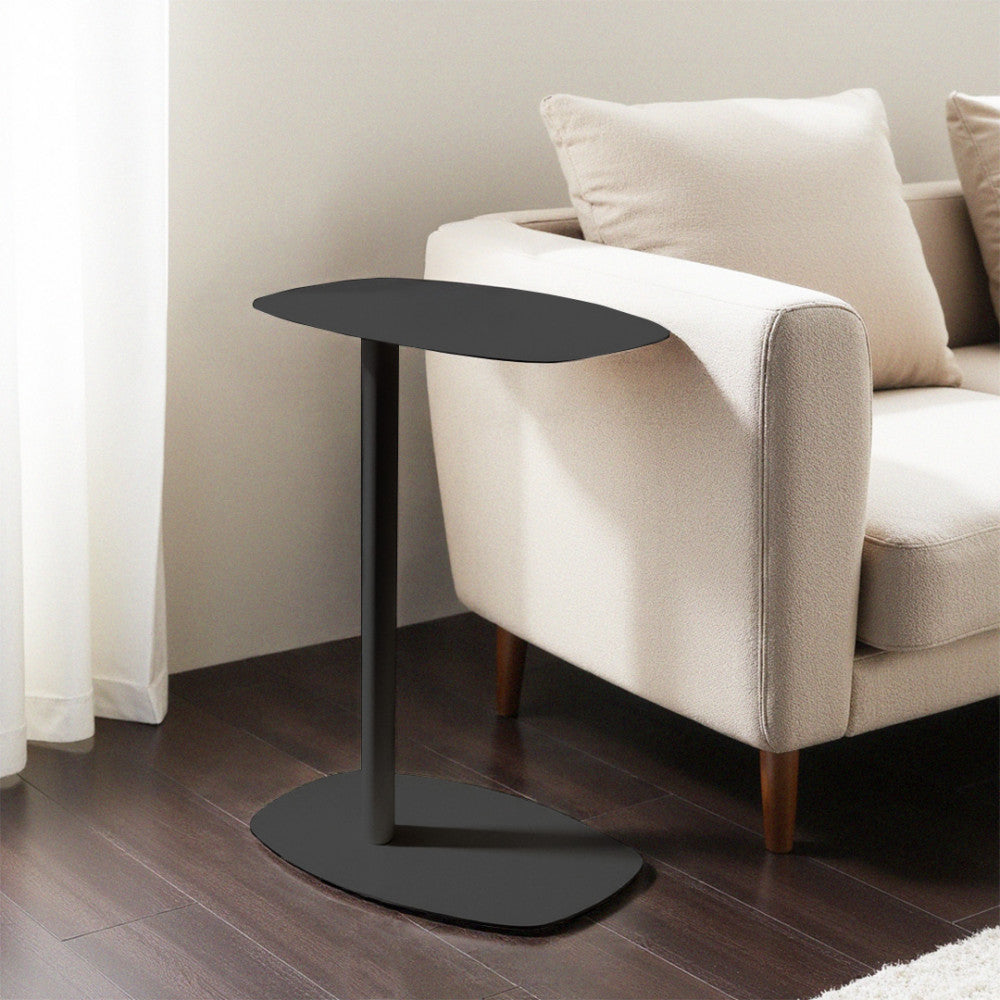 sidy-mesa-auxiliar-de-metal-h66cm__Negro