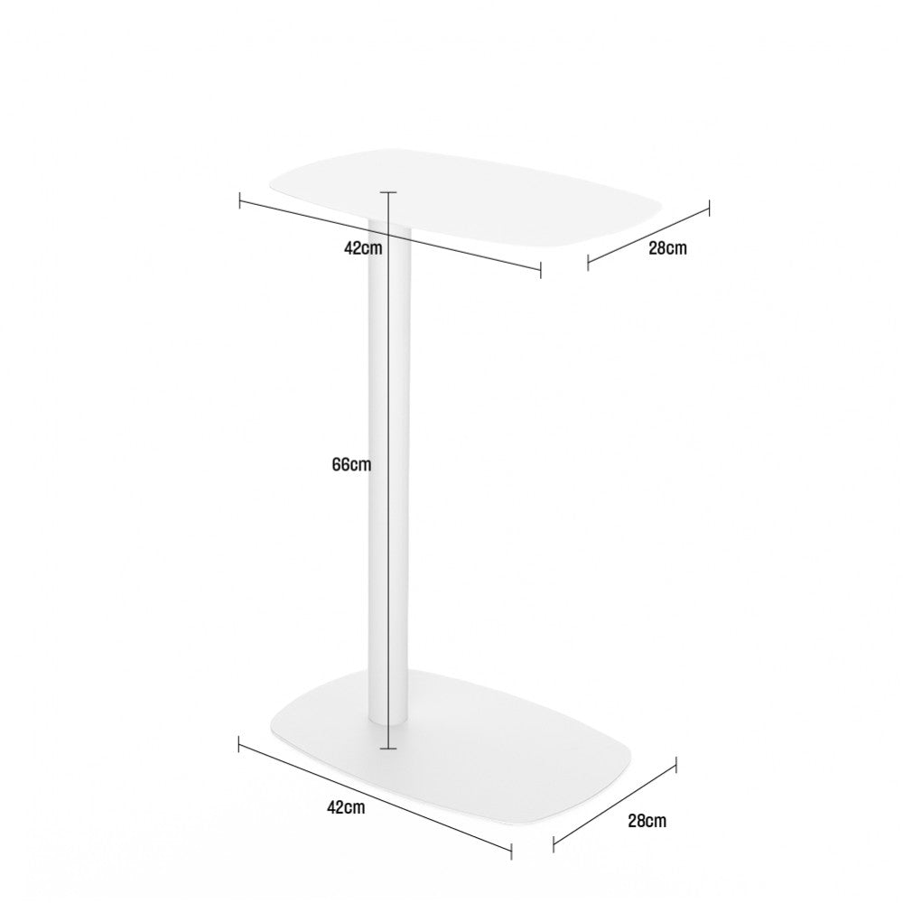 sidy-mesa-auxiliar-de-metal-h66cm__Negro