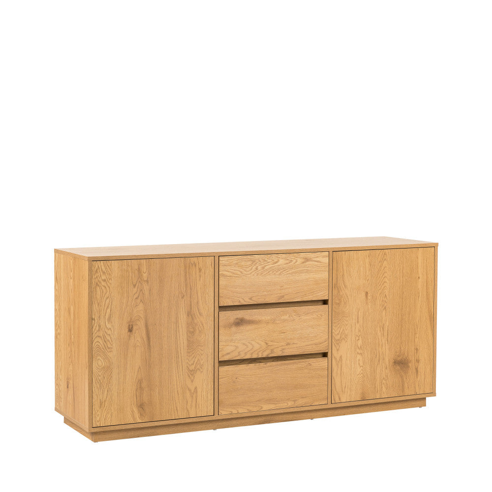 since-aparador-de-2-puertas-3-cajones-de-madera-l180cm__Madera clara