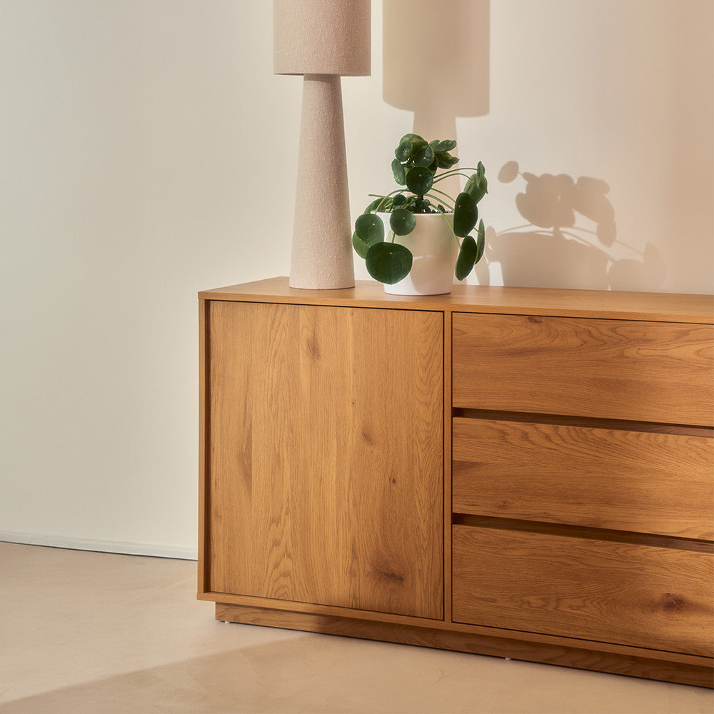 since-aparador-de-2-puertas-3-cajones-de-madera-l180cm__Madera clara