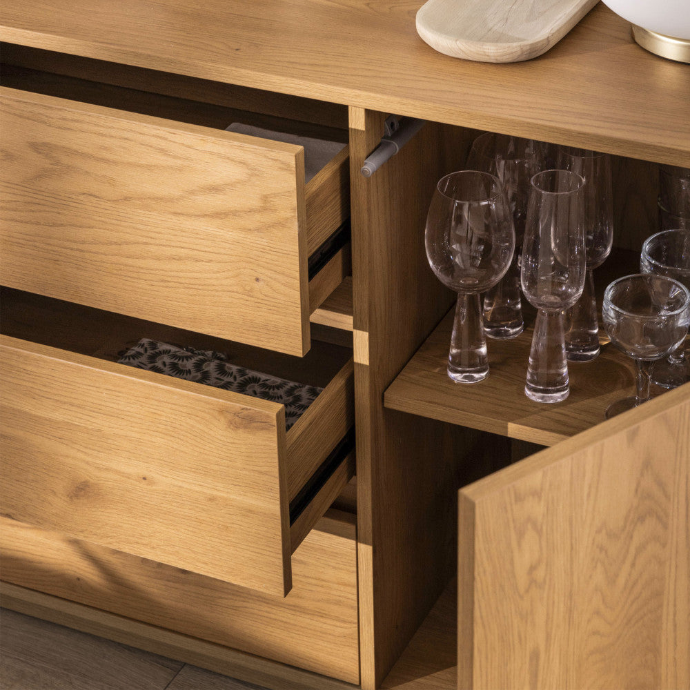 since-aparador-de-2-puertas-3-cajones-de-madera-l180cm__Madera clara