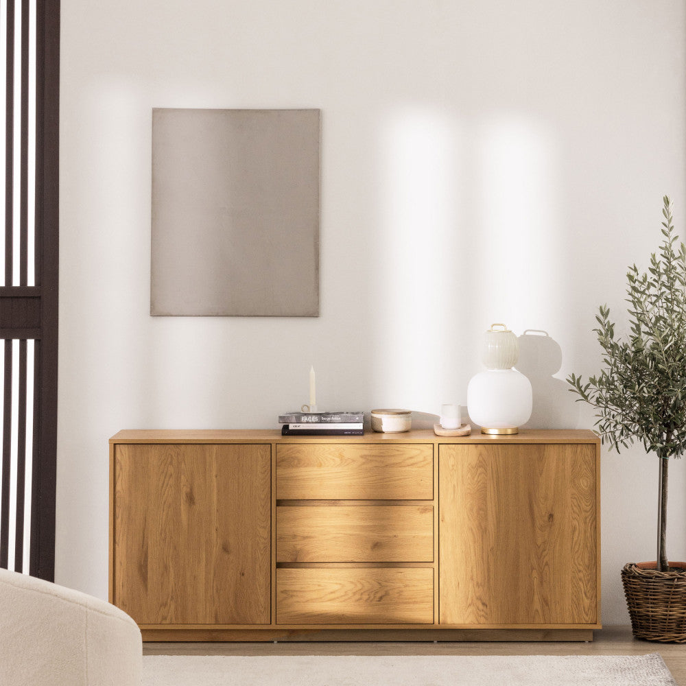 since-aparador-de-2-puertas-3-cajones-de-madera-l180cm__Madera clara