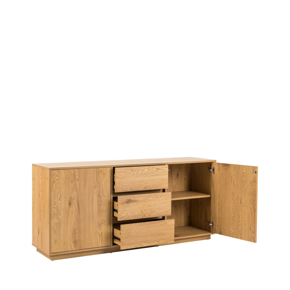 since-aparador-de-2-puertas-3-cajones-de-madera-l180cm__Madera clara