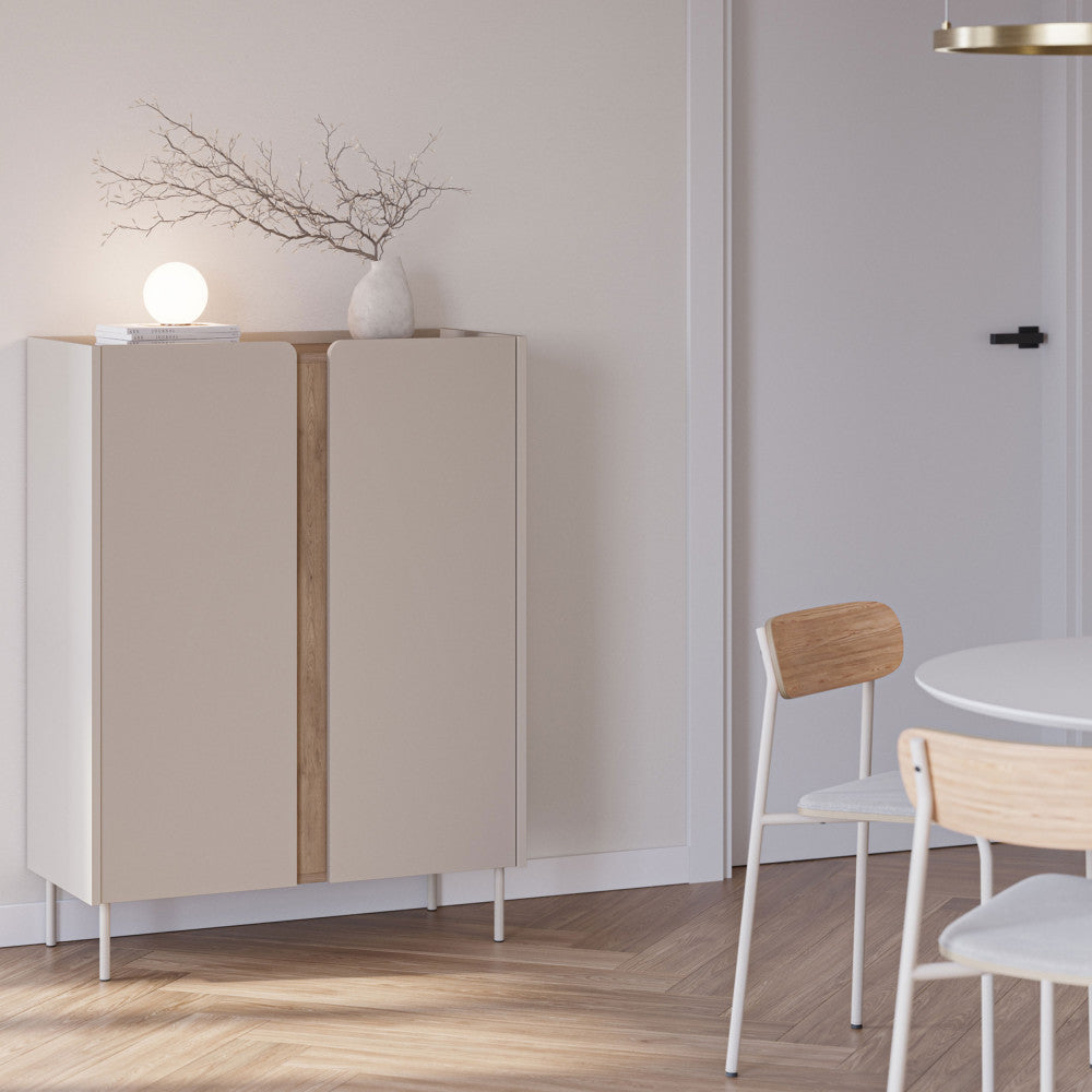 boxy-aparador-de-2-puertas-en-madera-y-metal-h120cm__Beige
