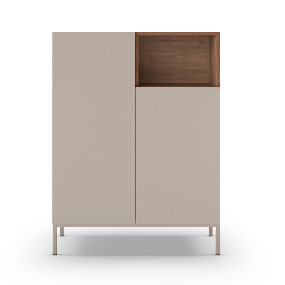 quenor-aparador-de-2-puertas-de-madera-y-metal-h120cm__Beige