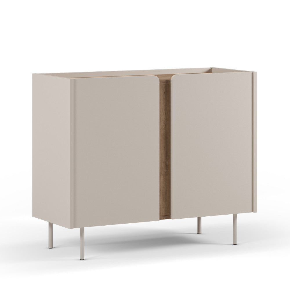 boxy-aparador-de-2-puertas-en-madera-y-metal-l100cm__Beige