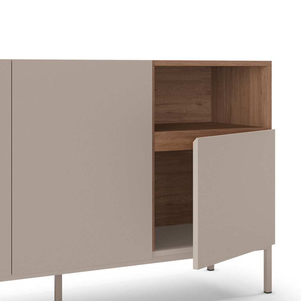 quenor-aparador-de-3-puertas-de-madera-y-metal-l140cm__Beige