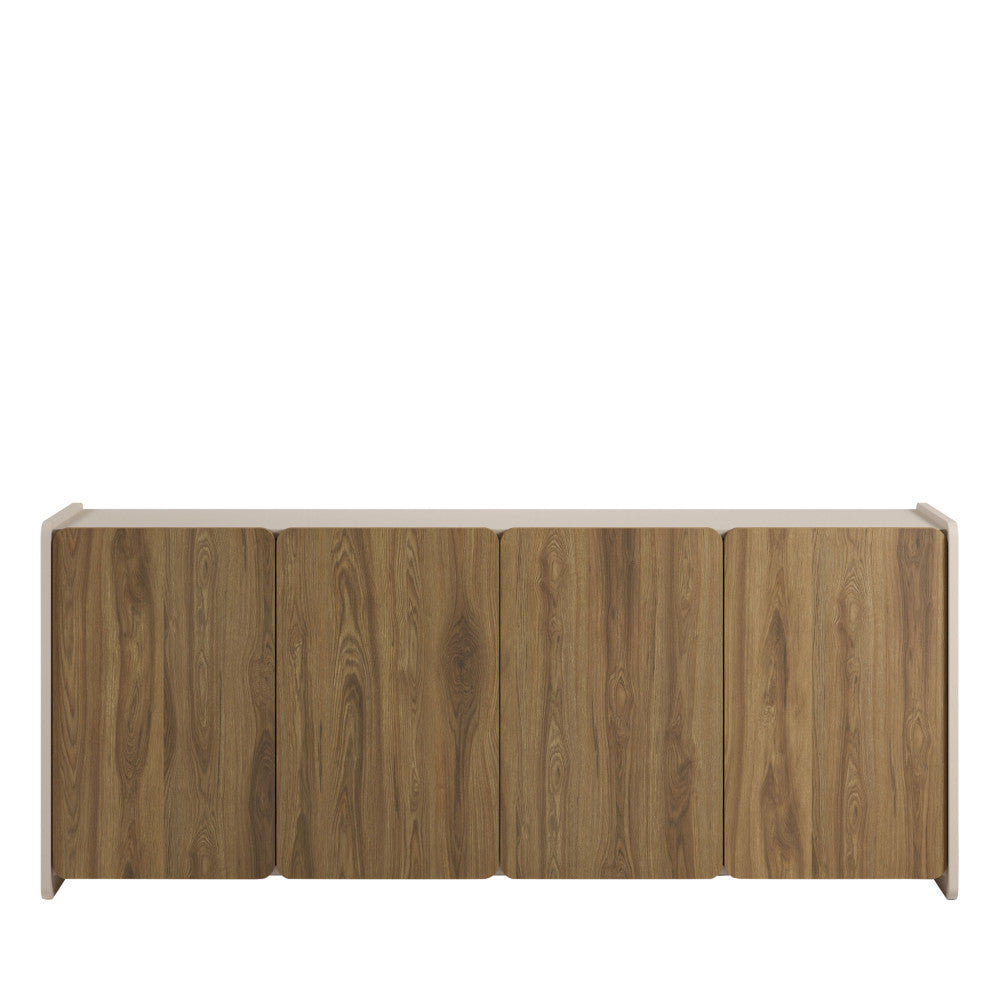enara-aparador-de-madera-de-4-puertas-l180cm__Madera oscura