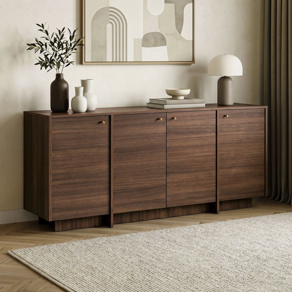 hopa-aparador-de-4-puertas-de-madera-l180cm__Madera oscura
