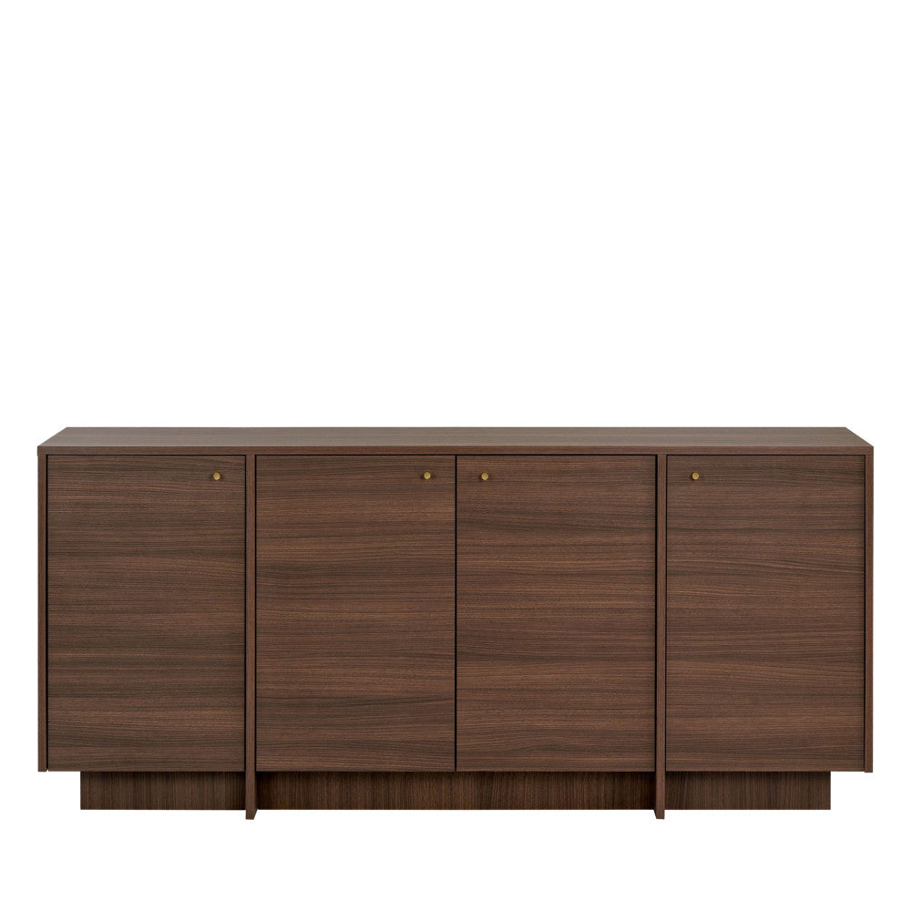 hopa-aparador-de-4-puertas-de-madera-l180cm__Madera oscura