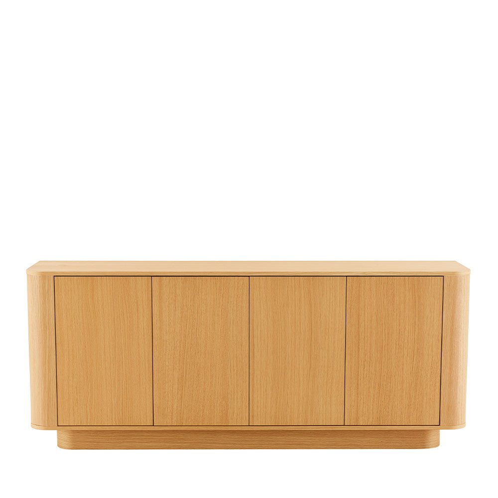 navan-buffet-de-madera-de-4-puertas-l180cm__Madera clara Imagen