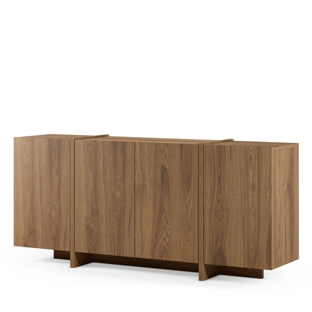 nicole-aparador-de-madera-de-4-puertas-l180cm__Madera oscura