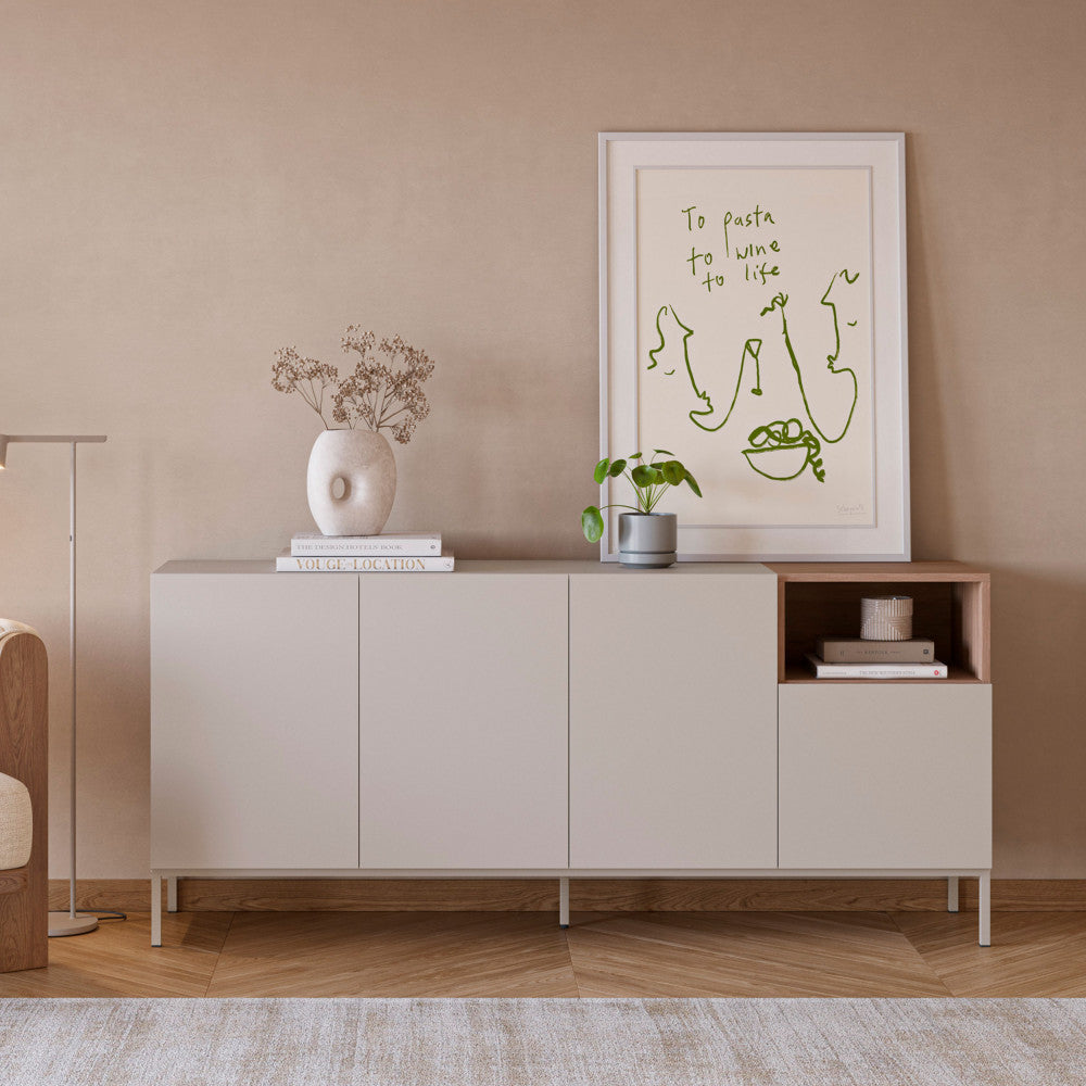 quenor-aparador-de-4-puertas-de-madera-y-metal-l180cm__Beige