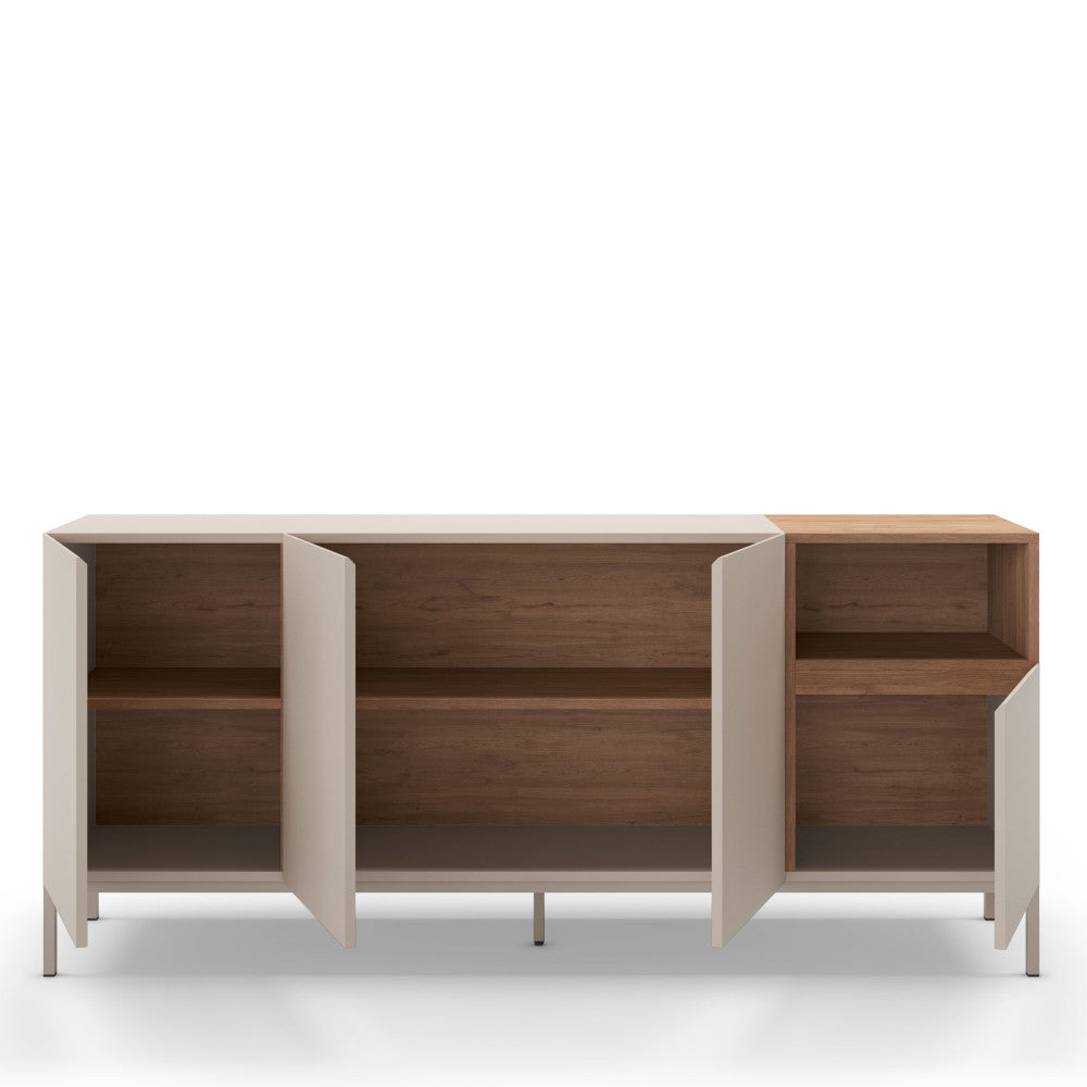 quenor-aparador-de-4-puertas-de-madera-y-metal-l180cm__Beige
