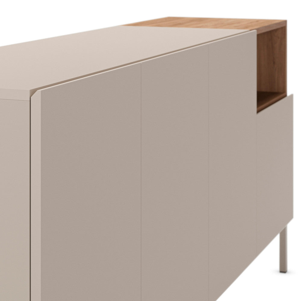 quenor-aparador-de-4-puertas-de-madera-y-metal-l180cm__Beige