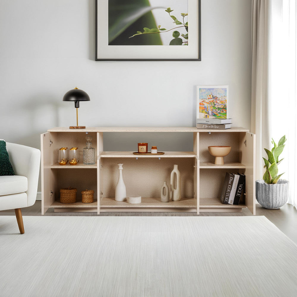 fritz-aparador-de-4-puertas-efecto-travertino-l180cm__Beige