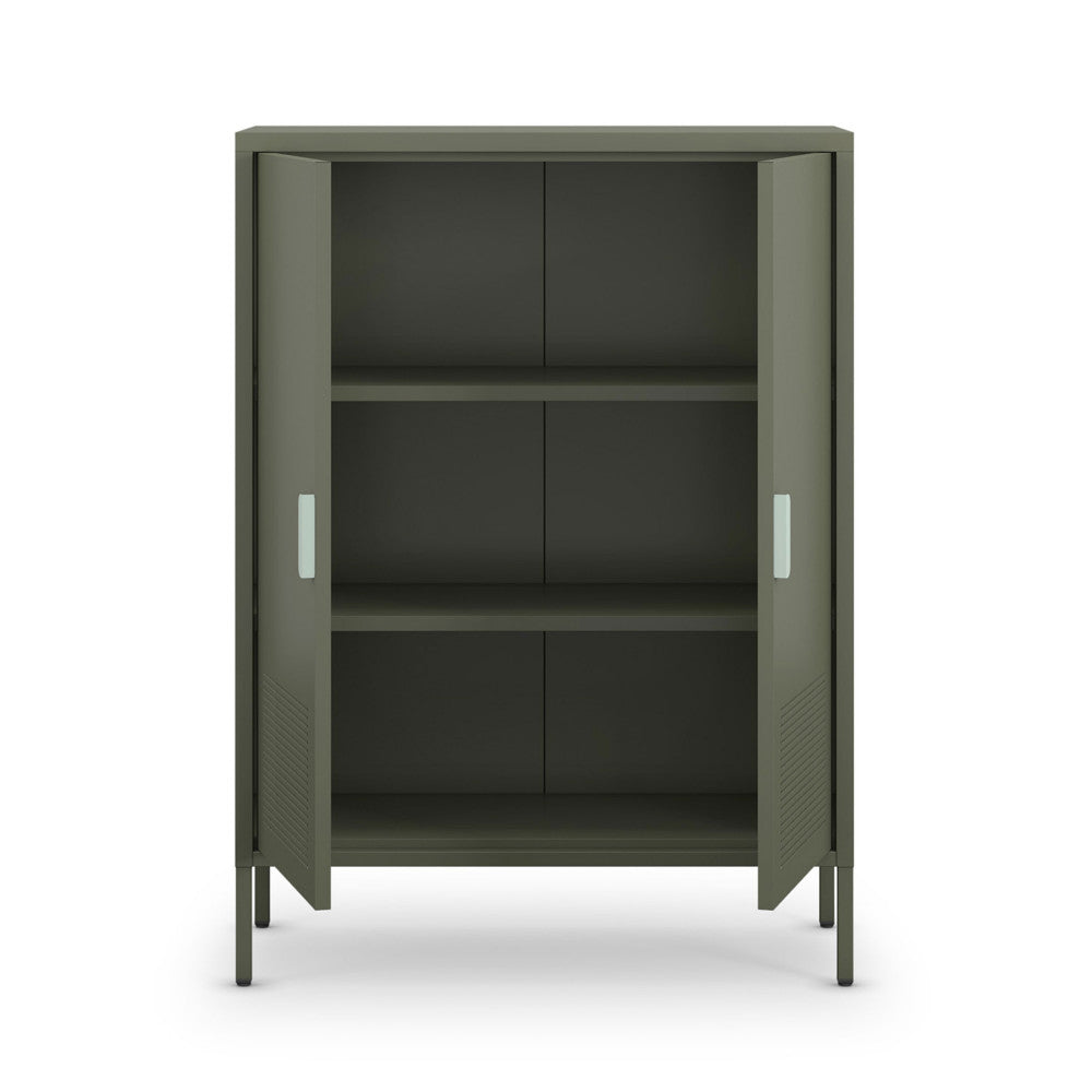 adel-aparador-alto-de-2-puertas-de-metal-h110cm__Verde