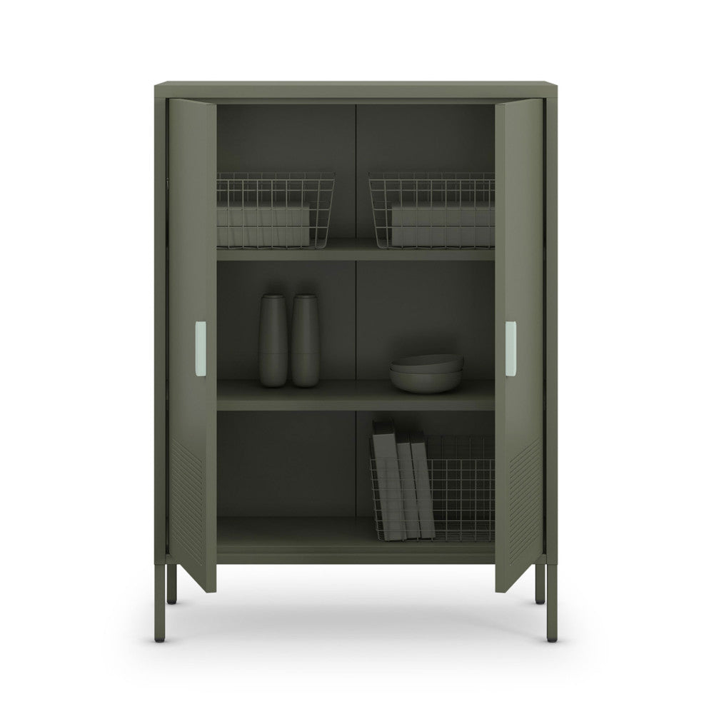 adel-aparador-alto-de-2-puertas-de-metal-h110cm__Verde