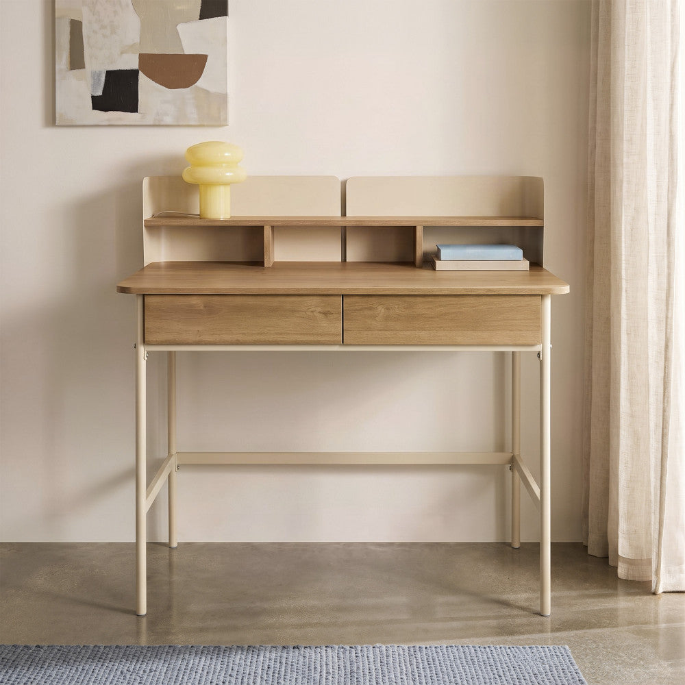 paco-escritorio-de-2-cajones-en-madera-y-metal-l100cm__Beige