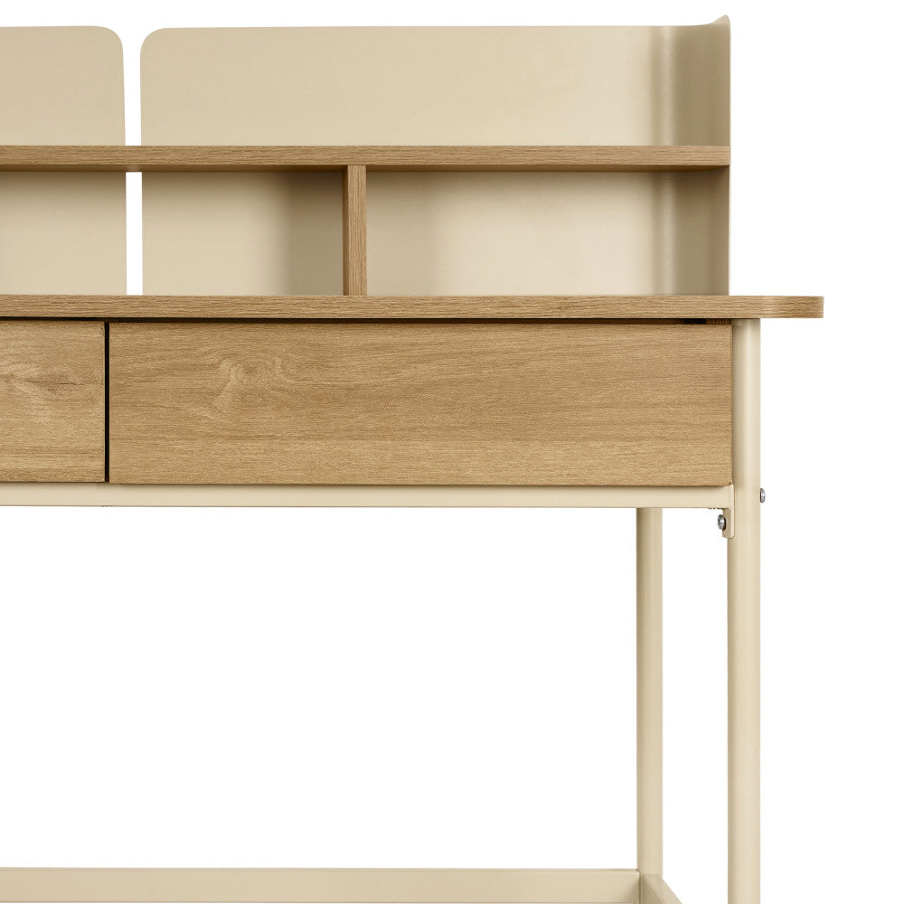 paco-escritorio-de-2-cajones-en-madera-y-metal-l100cm__Beige