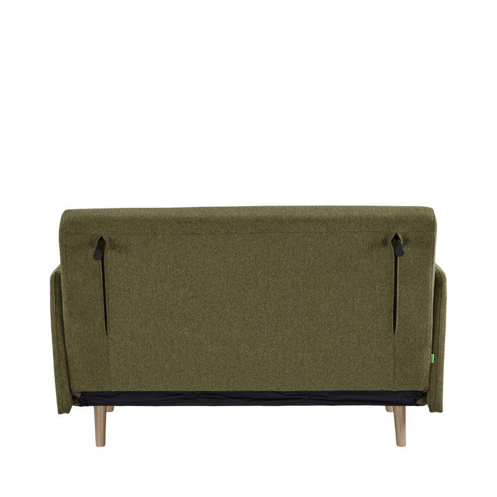 belushi-sofa-cama-de-2-plazas-en-tela-l120cm__Verde oliva