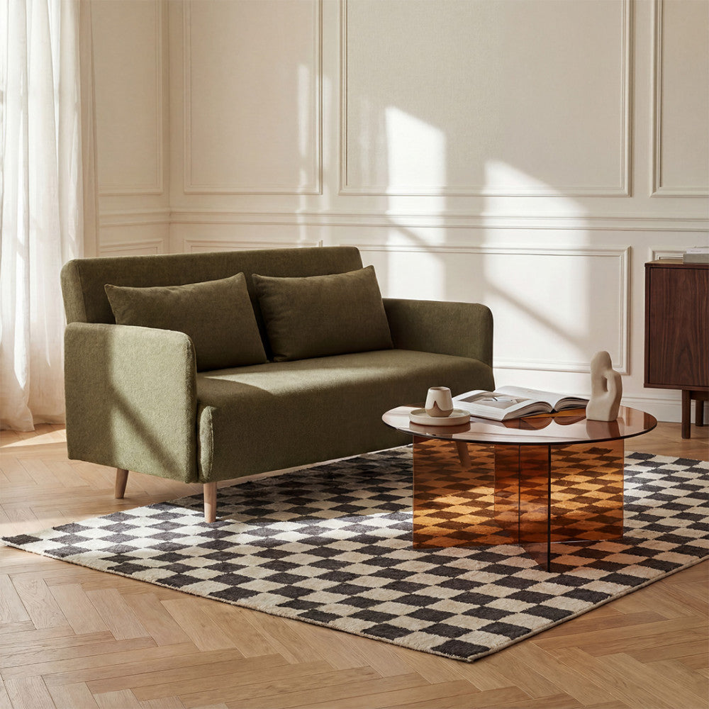 belushi-sofa-cama-de-2-plazas-en-tela-l120cm__Verde oliva