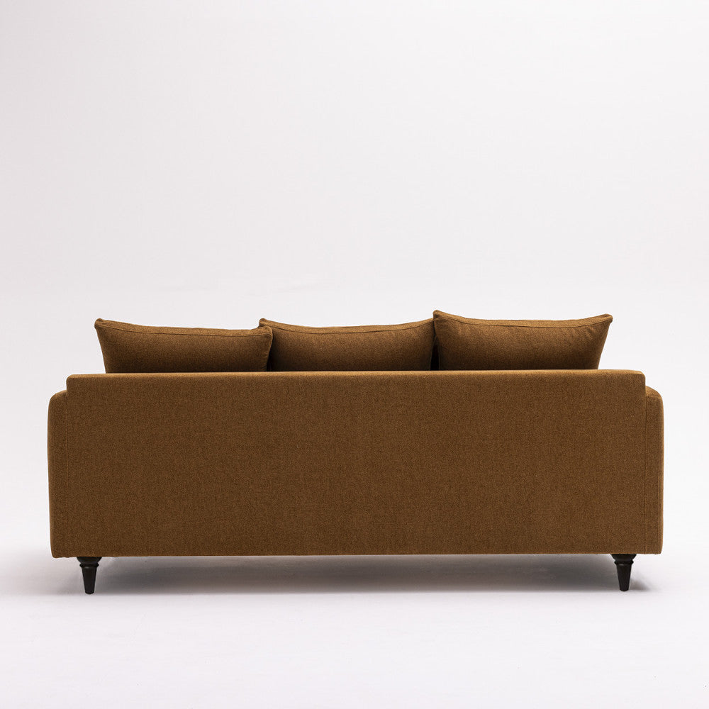 villabon-sofa-de-3-plazas-en-tela-con-patas-torneadas__Bronce