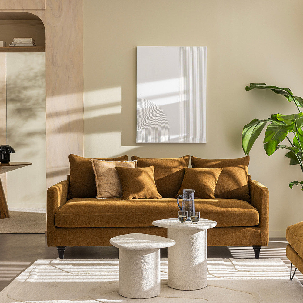 villabon-sofa-de-3-plazas-en-tela-con-patas-torneadas__Bronce