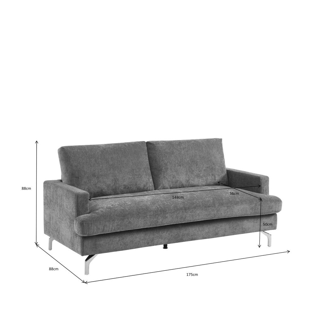 sophie-sofa-de-3-plazas-en-tela-con-patas-de-cromo__Verde oliva