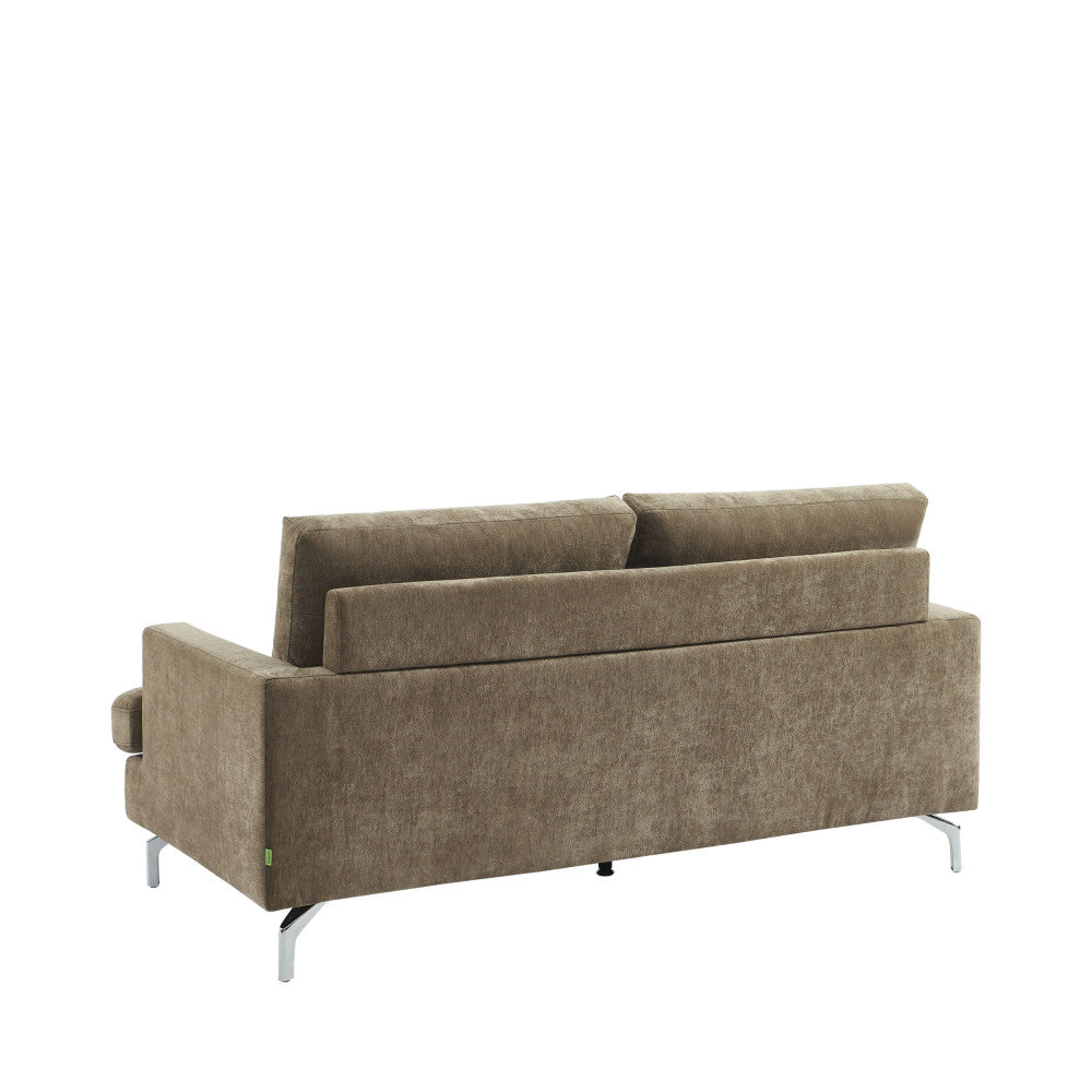 sophie-sofa-de-3-plazas-en-tela-con-patas-de-cromo__Marrón glaseado