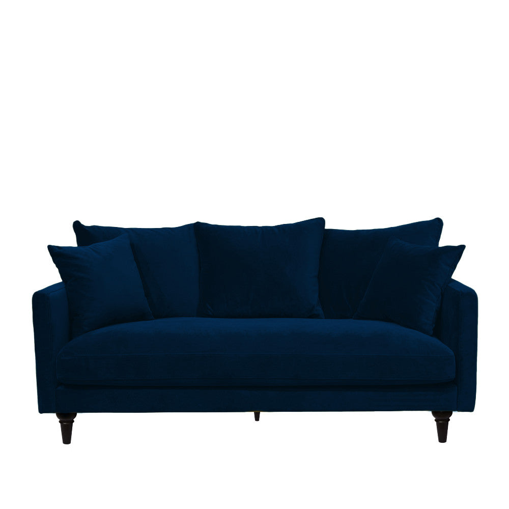 villabon-sofa-de-3-plazas-en-terciopelo-con-patas-torneadas__Azul marino
