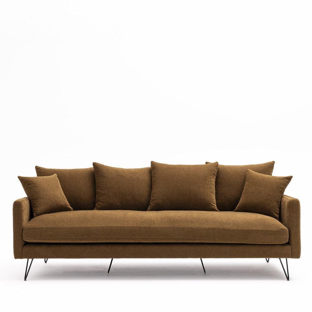 villabon-sofa-de-4-plazas-en-tela-con-patas-metalicas-de-horquilla-negras__Bronce