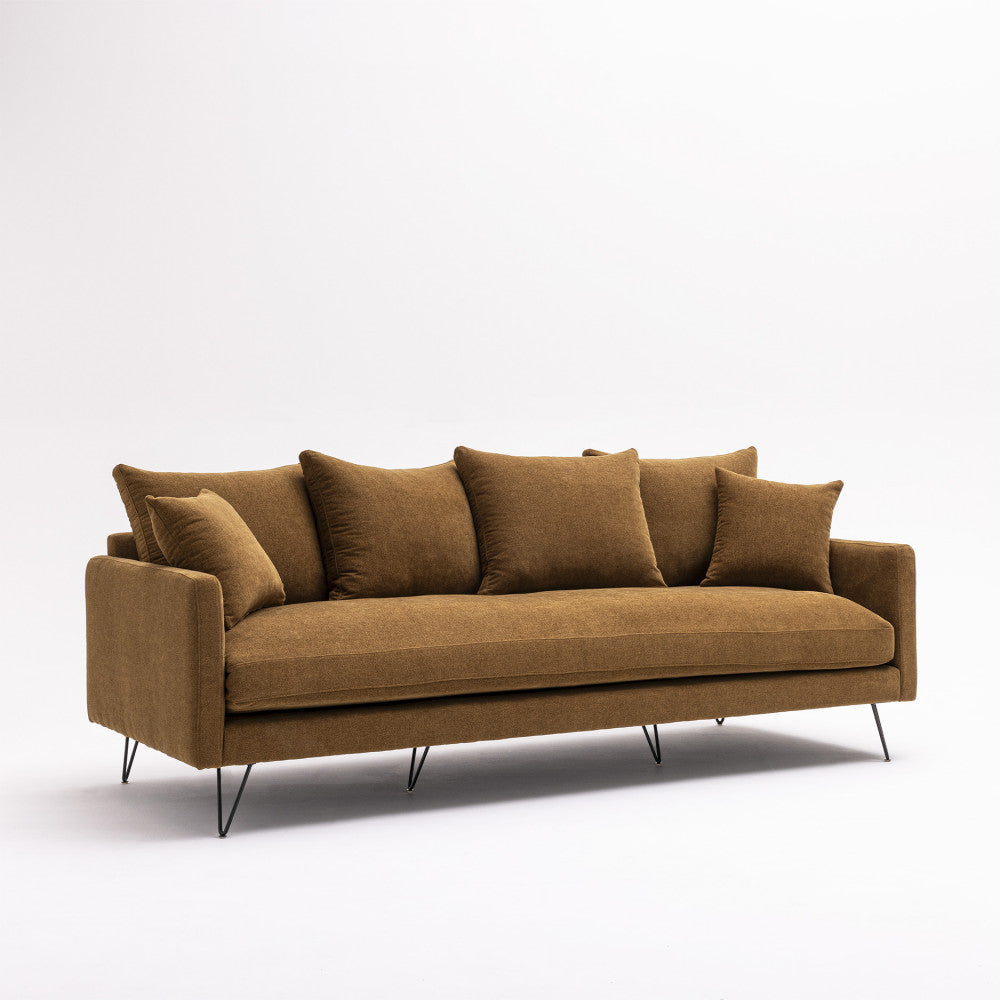 villabon-sofa-de-4-plazas-en-tela-con-patas-metalicas-de-horquilla-negras__Bronce