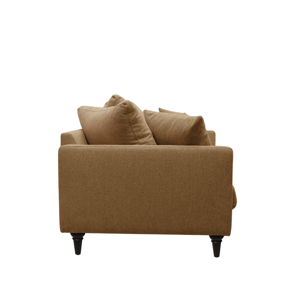 villabon-sofa-de-4-plazas-en-tejido-con-patas-torneadas__Caramelo moteado