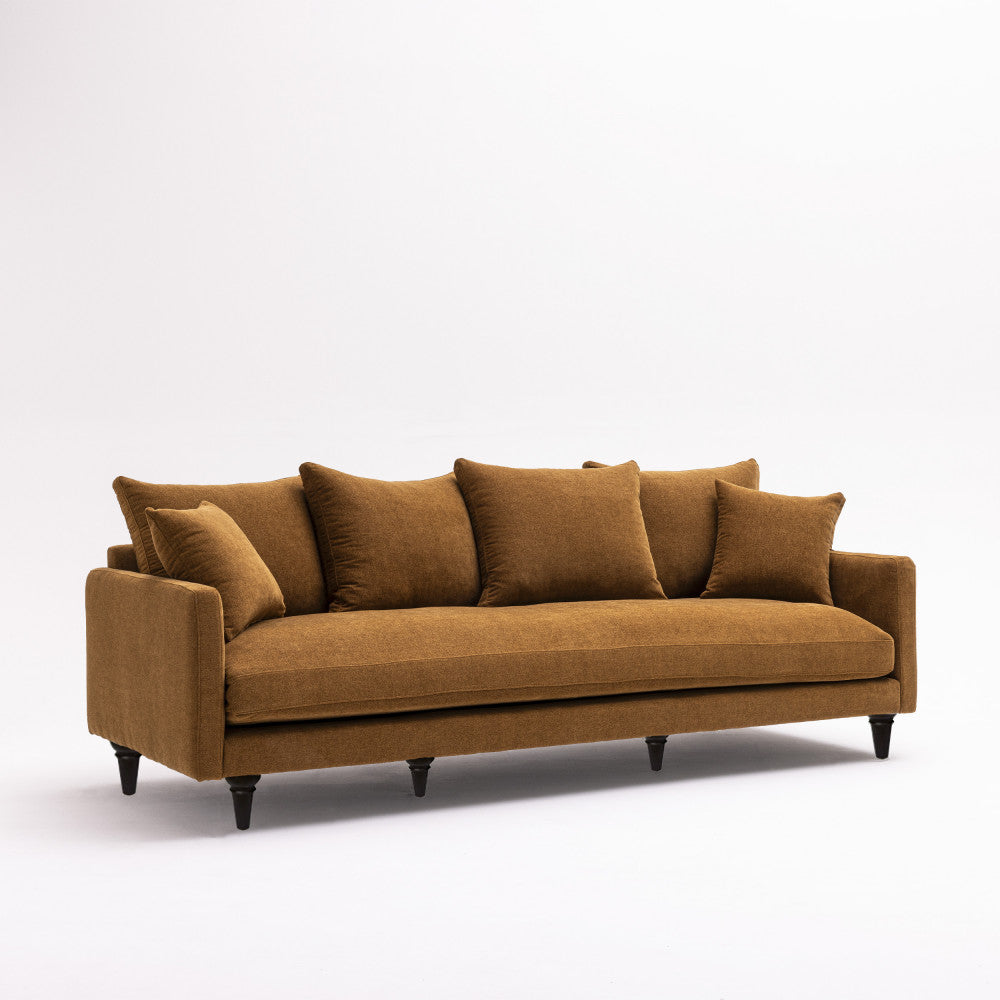 villabon-sofa-de-4-plazas-en-tejido-con-patas-torneadas__Bronce