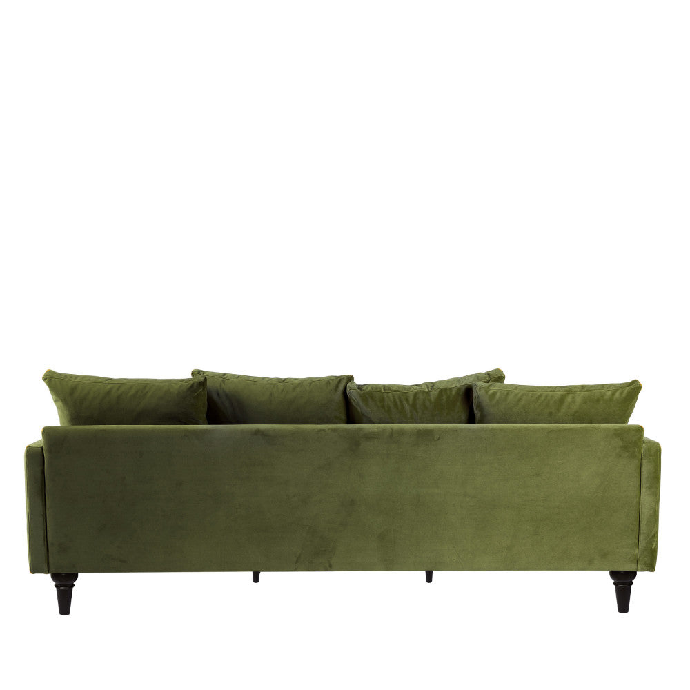 villabon-sofa-de-4-plazas-en-terciopelo-con-patas-torneadas__Verde oliva