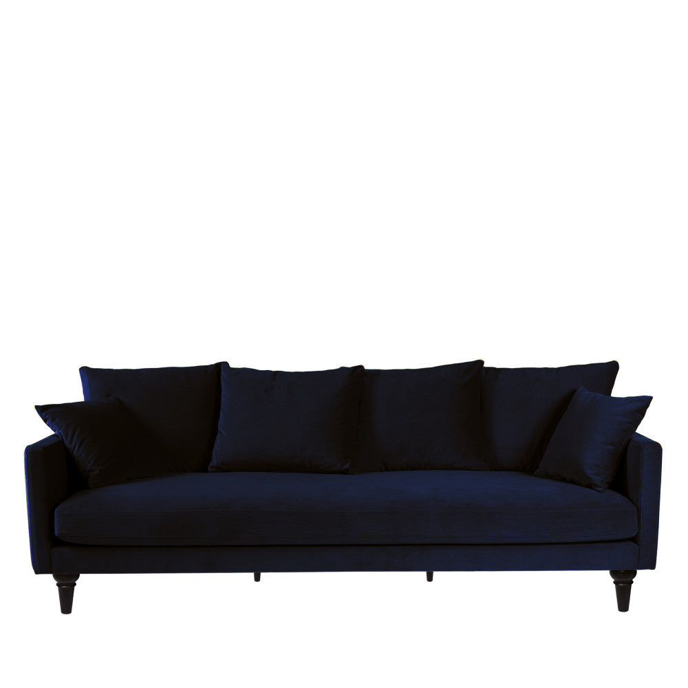 villabon-sofa-de-4-plazas-en-terciopelo-con-patas-torneadas__Azul marino
