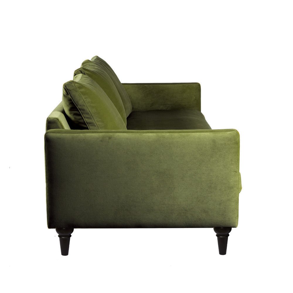 villabon-sofa-de-4-plazas-en-terciopelo-con-patas-torneadas__Verde oliva