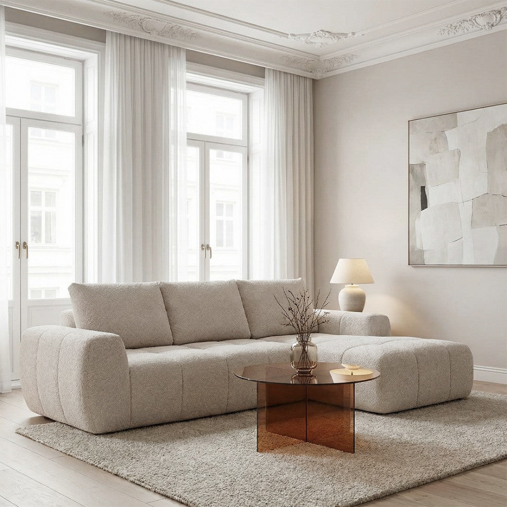 louis-sofa-esquinero-derecho-de-tela__Beige jaspeado