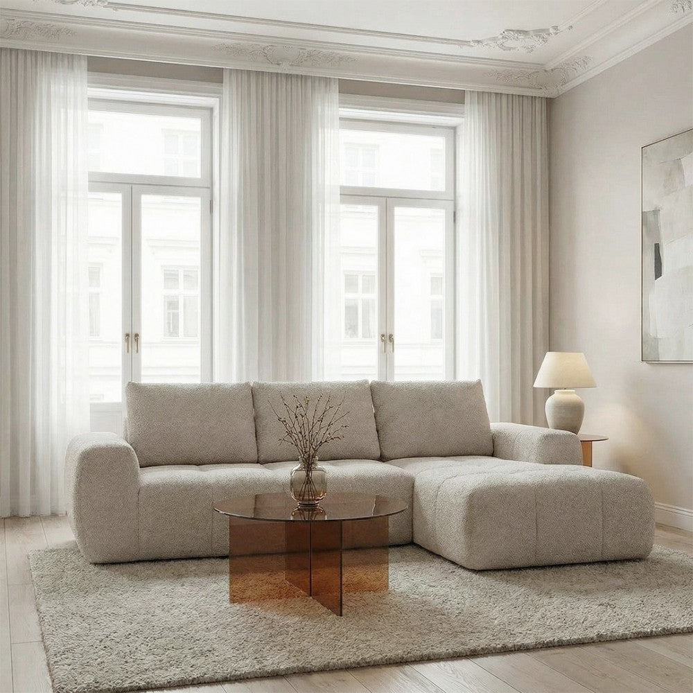 louis-sofa-esquinero-derecho-de-tela__Beige jaspeado